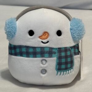5" Holiday Christmas Squishmallow Manny The Snowman